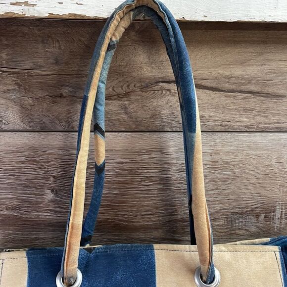 Ladies Large Tote Bag, Puerto Vallarta Embroidered Emblem - Picture 5 of 9